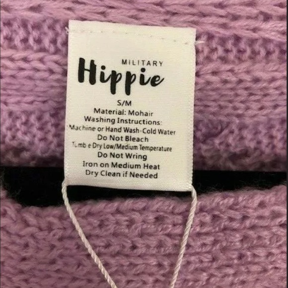 Military Hippie Sweater - Picture 4 of 5